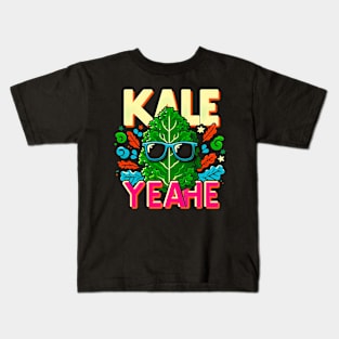 Kale Yeah! Gardening Lover Gift Kids T-Shirt